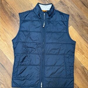 Peter Millar Blue Quilted Vest